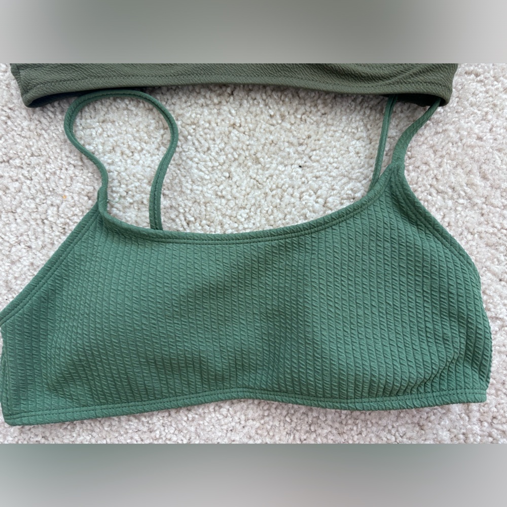 Green Bikini Top